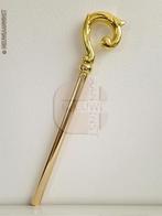 Decoratieve Sinterklaas staf - 55cm, goudkleurig, Diversen, Sinterklaas, Verzenden, Zo goed als nieuw