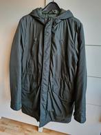 Groene Parka Maat  L, Kleding | Heren, Jassen | Winter, Ophalen of Verzenden, Zo goed als nieuw, Maat 52/54 (L), Groen