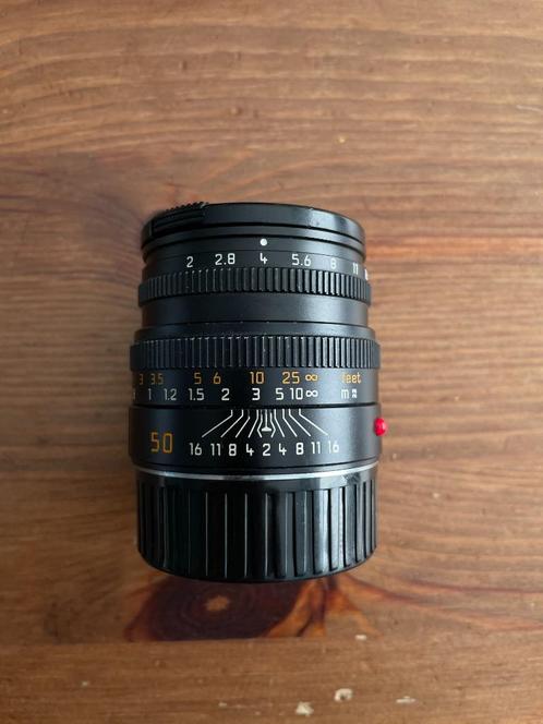 Leica 11826 Summicron M 50mm F/2.0 (type V), Audio, Tv en Foto, Fotografie | Lenzen en Objectieven, Zo goed als nieuw, Standaardlens