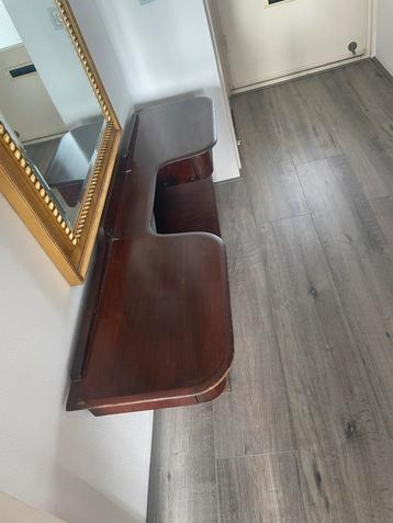 Antieke haltafel of kaptafel Art Deco beschikbaar voor biedingen