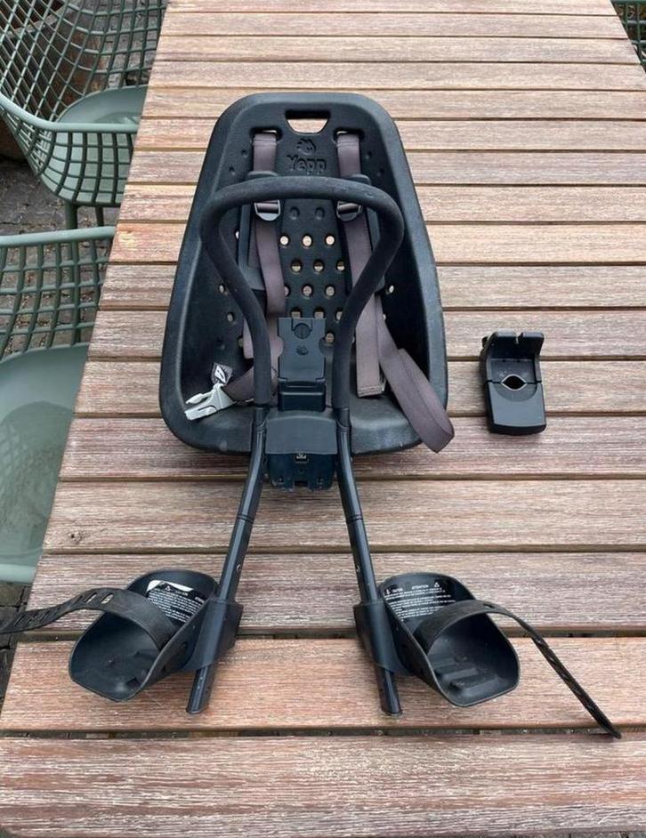Yepp Voorzitje Fietsstoeltje + Windscherm Optie, Fietsen en Brommers, Fietsaccessoires | Fietsstoeltjes, Gebruikt, Voorzitje, 9 t/m 18 kg