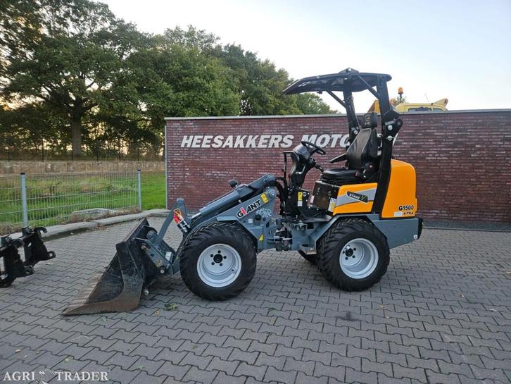 Giant G1500 X-TRA minishovel, Zakelijke goederen, Machines en Bouw | Kranen en Graafmachines, Wiellader of Shovel, Ophalen of Verzenden