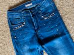 My bestiny skinny jeans parels mt. 36, Blauw, Ophalen of Verzenden, Zo goed als nieuw, My bestiny