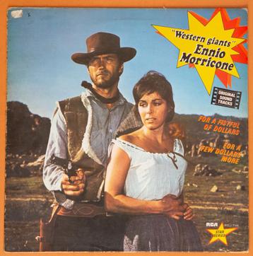 Ennio Morricone - Western Giants (1975) LP Vinyl beschikbaar voor biedingen