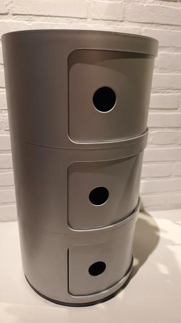 Kartell Componibili 3 - Bijzettafel container nachtkastje beschikbaar voor biedingen