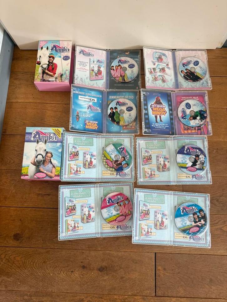 Amika DVD Collectie complete seizoen 1 en 2, Cd's en Dvd's, Dvd's | Tv en Series, Gebruikt, Boxset, Alle leeftijden, Verzenden