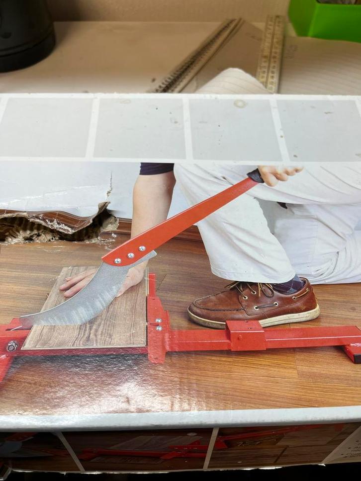 Nieuwe Laminaat/Vinyl Snijder in Doos, Huis en Inrichting, Overige Huis en Inrichting, Nieuw, Ophalen of Verzenden