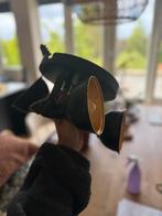 Plafondlamp trio goud zwart, Huis en Inrichting, Lampen | Plafondlampen, Verzenden, Zo goed als nieuw