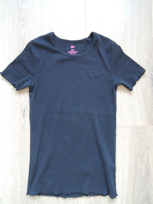 3 T-shirts korte mouw WE  en H&M 158-164, Kinderen en Baby's, Kinderkleding | Maat 158, Zo goed als nieuw, Meisje, Shirt of Longsleeve