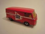# rode Fourgon Majorette VW bus Cafe Hag 1:60 #244, Hobby en Vrije tijd, Ophalen of Verzenden, Gebruikt, Bus of Vrachtwagen
