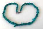 Prachtige armband ketting met Turquoise Turkoois, Ophalen, Zo goed als nieuw, Steen of Mineraal, Met edelsteen