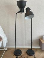 Stalamp Hektar IKEA antraciet-grijs 2x, Huis en Inrichting, Lampen | Vloerlampen, Ophalen, Gebruikt, Metaal, 150 tot 200 cm