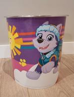 Paw Patrol Prullenbak kids, Kunststof, 40 liter of meer, Ophalen of Verzenden, Zo goed als nieuw