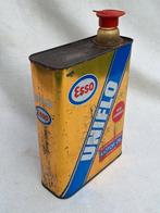 Esso Uniflo vintage motorolie blik, Verzamelen, Auto's, Gebruikt, Ophalen of Verzenden