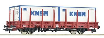 Roco 6600152: rongenwagen Kbs NS met containers KNSM beschikbaar voor biedingen