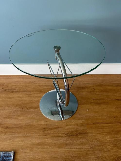 Kokoon design vintage bijzettafel met lectuurhouder, Verzamelen, Retro, Huis en Inrichting, Ophalen
