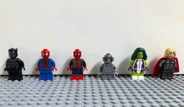 Lego Marvel minifiguren, Kinderen en Baby's, Speelgoed | Duplo en Lego, Zo goed als nieuw, Lego, Losse stenen, Ophalen of Verzenden
