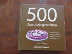500 Chocoladegerechten, Ophalen of Verzenden, Zo goed als nieuw, Taarten of Cupcakes, Boek of Tijdschrift
