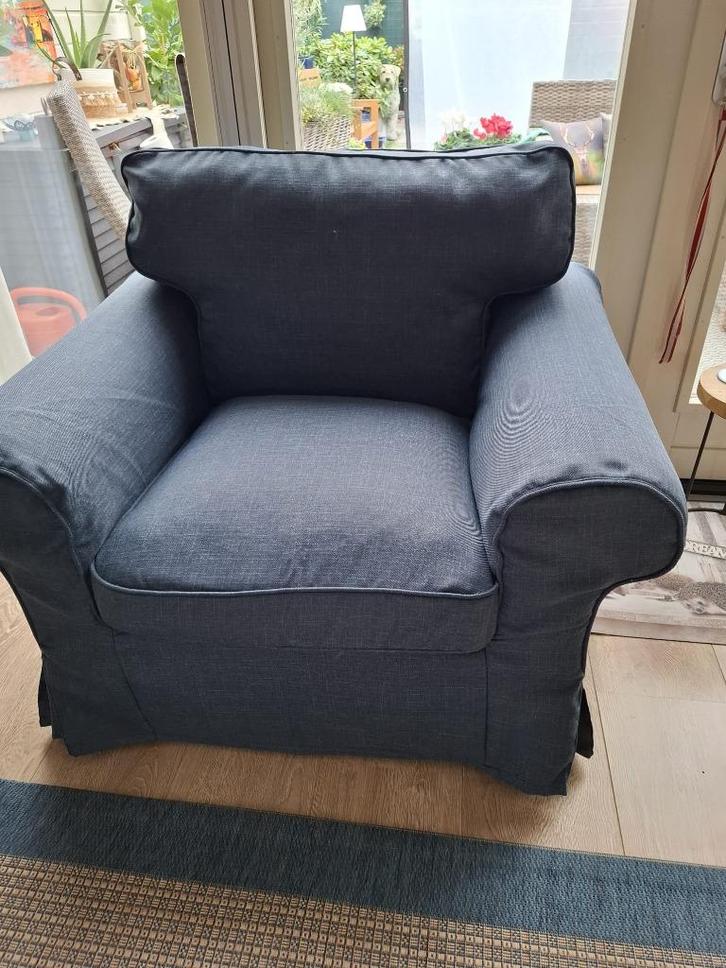 fauteuil, Huis en Inrichting, Fauteuils, Zo goed als nieuw, Stof, 50 tot 75 cm, 75 tot 100 cm, Ophalen of Verzenden