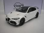 ALFA ROMEO GIULIA GTAM NEW IN DOOS WHITE, Ophalen of Verzenden, Zo goed als nieuw, Overige merken