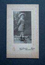 Cabinetfoto - Trotse jongen ( Smal ), Gebruikt, Foto, Voor 1940, Kind