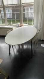 Ovale eettafel 2.36 lang, Huis en Inrichting, Tafels | Eettafels, Ophalen, 200 cm of meer, 50 tot 100 cm, Zo goed als nieuw