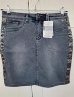 Geisha nieuwe grijze denim jeans mini rok, maat S 36, Geisha, Nieuw, Ophalen of Verzenden, Maat 36 (S)