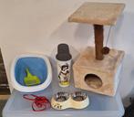 Starterset voor kitten/kat. Krabpaal, kattenbak, etc., Ophalen, Zo goed als nieuw
