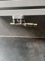 Designradiator met thermostaatkraan 1.38 x 56, Gebruikt, Radiator, Minder dan 60 cm, Ophalen of Verzenden