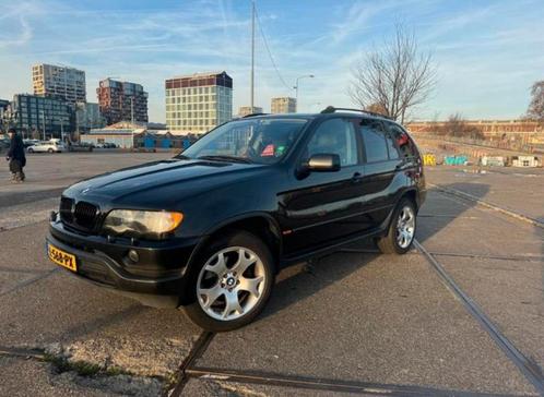 BMW X5 3.0 I AUT 2003 Zwart, Auto's, BMW, Particulier, X5, Benzine, G, SUV of Terreinwagen, Automaat, Geïmporteerd, Zwart, Vierwielaandrijving