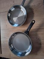 2 koekenpannen, Huis en Inrichting, Keuken | Potten en Pannen, Ophalen of Verzenden, Nieuw, Koekenpan of Braadpan