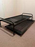 Auping logeerbedden - Inklapbaar met wielen - 190 x 80 cm, Huis en Inrichting, Eenpersoons, Zo goed als nieuw, 80 cm, Bedbodem