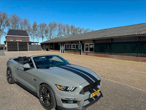 Ford Mustang cabrio  2016 Grijs v8 5.0, Auto's, Ford, Particulier, Mustang, Benzine, Cabriolet, Automaat, Geïmporteerd, Zilver of Grijs