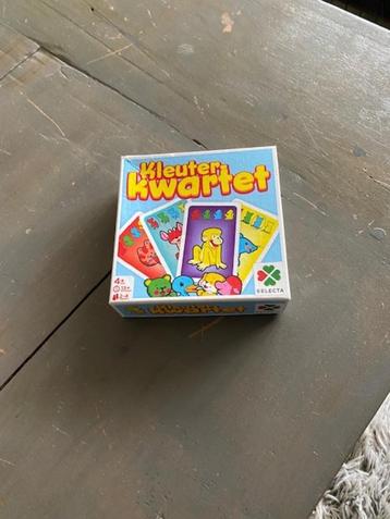 e48 – spel KLEUTER kwartet, leeftijd 4+ beschikbaar voor biedingen
