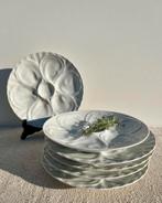 Vintage oesterborden wit porselein gemerkt Fillivuyt diner, Antiek en Kunst, Antiek | Servies compleet, Ophalen of Verzenden