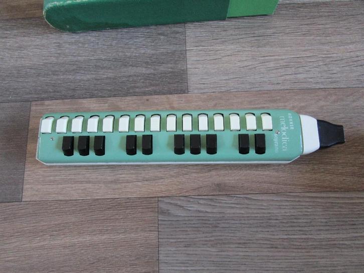 Hohner Soprano melodica, Muziek en Instrumenten, Blaasinstrumenten | Mondharmonica's, Gebruikt, Overige typen, Met koffer of doosje