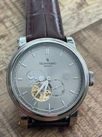 Technotempo Automatic Skymatic Champagne dial, Sieraden, Tassen en Uiterlijk, Horloges | Heren, Overige merken, Leer, Staal, Polshorloge