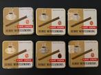 6 sigarendoosjes blikjes van HENRI WINTERMANS CAFÉ CRÈME, Ophalen of Verzenden, Gebruikt, Overige, Overige merken