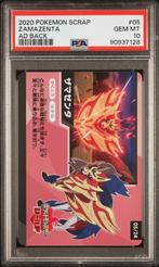 Pokemon Ultra Shiny GX SCRAP ZAMAZENTA AD BACK PSA 10, Ophalen of Verzenden, Nieuw, Losse kaart