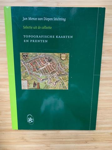 	 Topografische kaarten en prenten Jan Menze van Diepen beschikbaar voor biedingen