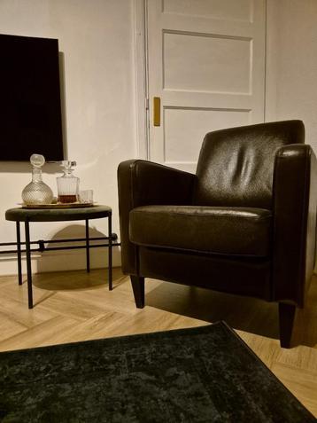 Leren fautuil beschikbaar voor biedingen