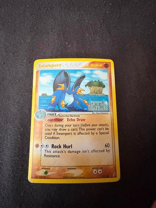 Swampert, Hobby en Vrije tijd, Verzamelkaartspellen | Pokémon, Gebruikt, Losse kaart, Ophalen of Verzenden