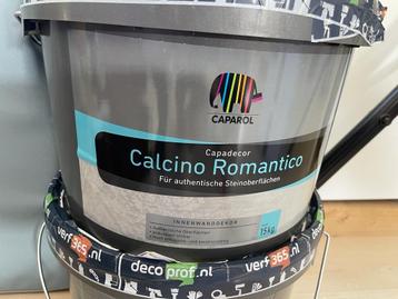 Caparol Calcino Romantico Betonlook Verf 15kg beschikbaar voor biedingen