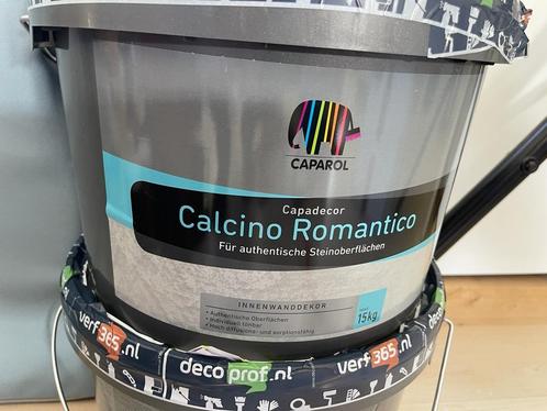 Caparol Calcino Romantico Betonlook Verf 15kg, Doe-het-zelf en Verbouw, Verf, Beits en Lak, Nieuw, Verf, 10 tot 15 liter, Grijs