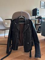 Dsquared2 leren jas, Ophalen of Verzenden, Zo goed als nieuw, Maat 48/50 (M), Zwart