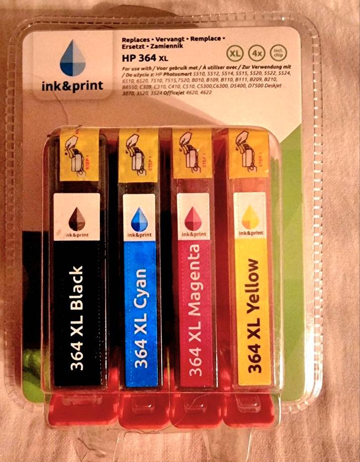 HP 364 XL inktcartridges. , Computers en Software, Printerbenodigdheden, Nieuw, Ophalen of Verzenden