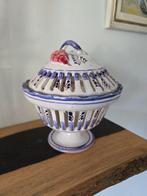 Vintage keramisch bonbonnière Deksel, Antiek en Kunst, Ophalen of Verzenden
