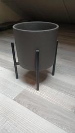 Bloempot, Ophalen of Verzenden, Rond, Minder dan 25 cm