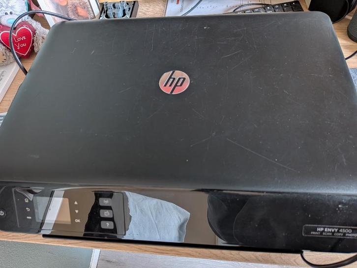 HP Envy 4500 all in one printer, Computers en Software, Printers, Gebruikt, All-in-one, Inkjetprinter, Kleur printen, Kopieren