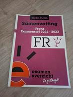 Samenvatting ExamenOverzicht Frans 2022-2023,zgan!, Boeken, VMBO, Frans, Ophalen of Verzenden, ExamenOverzicht